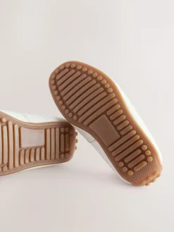 Hot Next Standard Fit (F) Suede Slip-Ons Loafer Shoes White