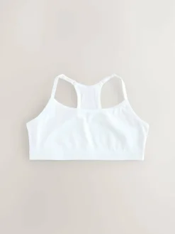 Next Strappy Racer Back Crop Tops 3 Pack (5-16yrs)^ Bras & Crop Tops