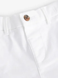 Next White Stretch Chino Trousers (3mths-7yrs)^BOY Pants & Leggings|Pants & Chinos