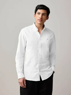 Discount Next White Stretch Oxford Long Sleeve Shirt