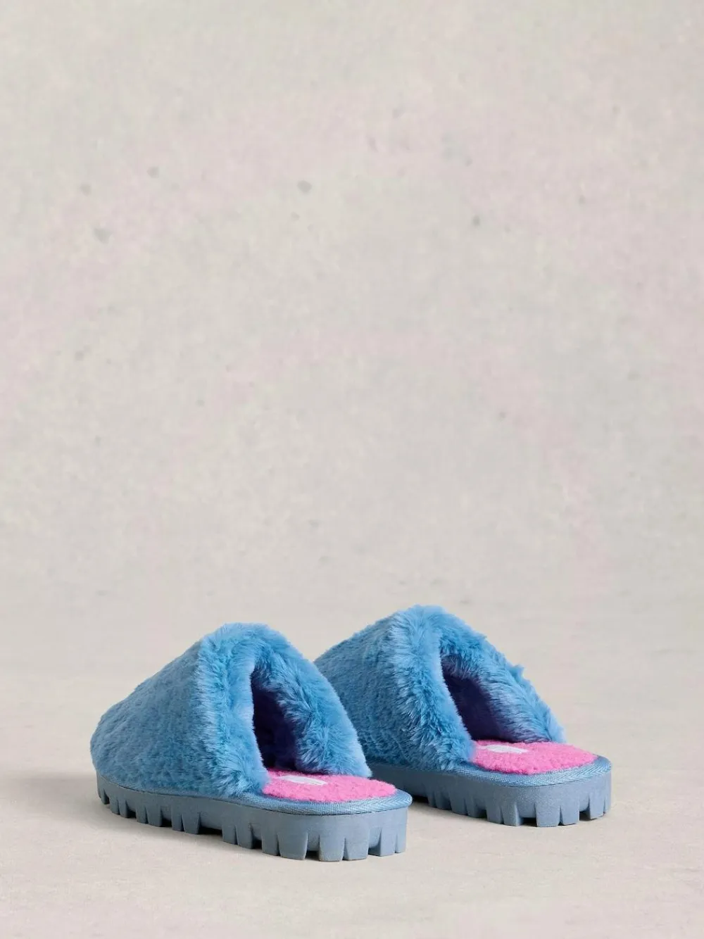 White Stuff Faux Fur Mule Slippers^Women Slippers