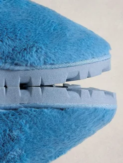 White Stuff Faux Fur Mule Slippers^Women Slippers