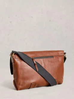 White Stuff Teddy Leather Messenger Bag^ Bags
