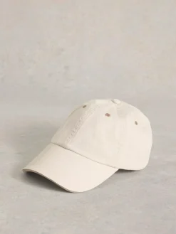 White Stuff 100% Cotton Baseball Cap^Women Hats|Hats, Gloves & Scarves