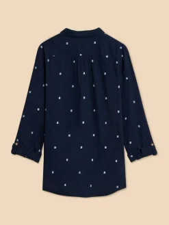 White Stuff Dark Blue Sophie Shirt