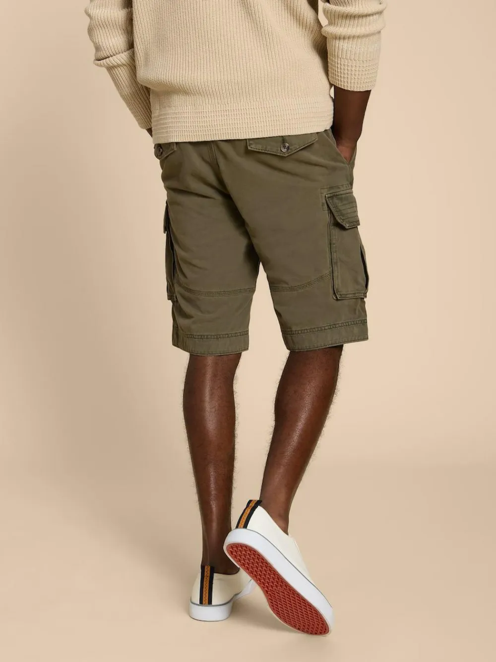 White Stuff 100% Cotton Halsall Cargo Shorts^ Shorts