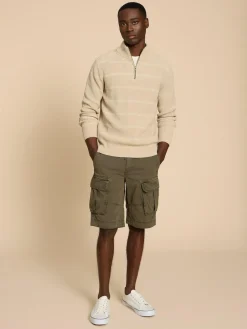 White Stuff 100% Cotton Halsall Cargo Shorts^ Shorts