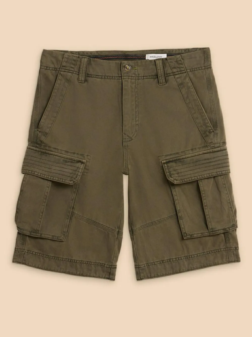 White Stuff 100% Cotton Halsall Cargo Shorts^ Shorts