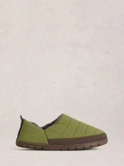 White Stuff Nylon Puffer Slippers^ Slippers|Slippers