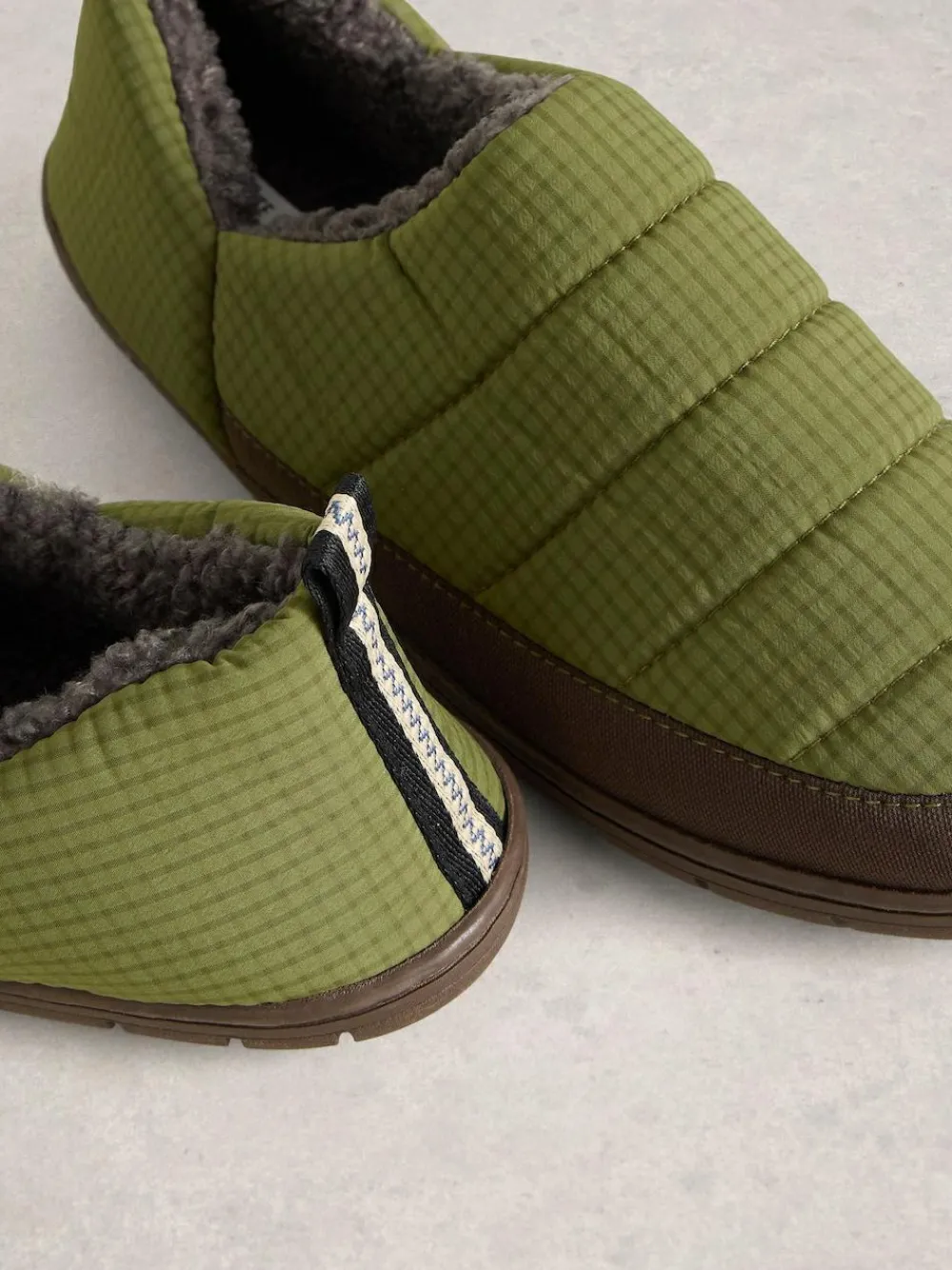 White Stuff Nylon Puffer Slippers^ Slippers|Slippers