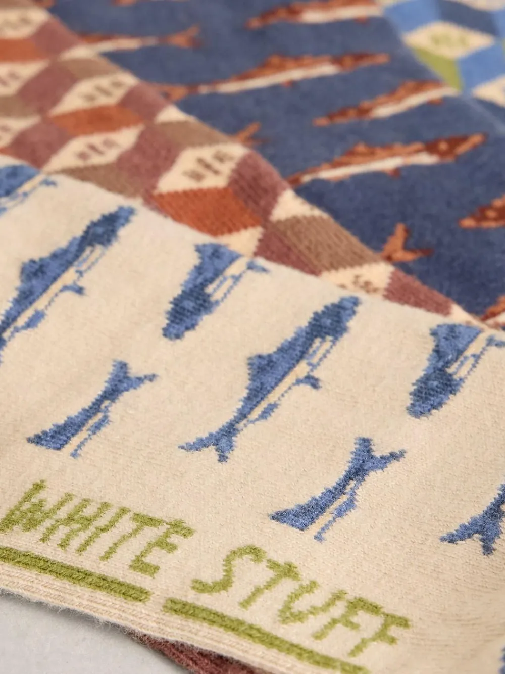 White Stuff Natural Bike Pattern Ankle Socks 4 Pack^ Socks|Socks