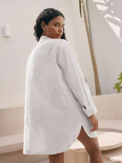 Next Textured Cornelli Cover-Up Shirt^Women Swimwear