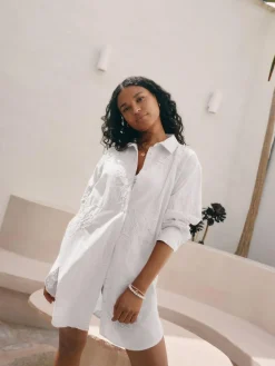 Next Textured Cornelli Cover-Up Shirt^Women Swimwear