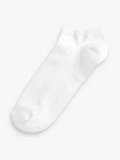 Hot Next Trainer Socks 10 Pack White