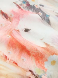 Discount Next White Unicorn Frill Sleeve T-Shirts 3 Pack (3-16yrs)