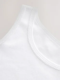 Sale Next Vests 5 Pack (1.5-16yrs) White