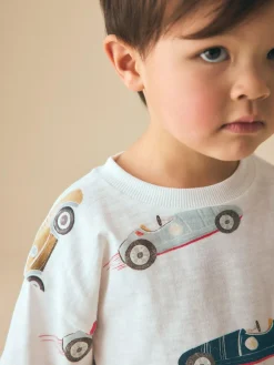 Next Short Sleeve All-Over Print T-Shirt (3 Month-7 Years) (3mths-7yrs)^BOY Tops|Tops