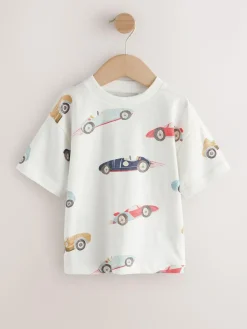 Next Short Sleeve All-Over Print T-Shirt (3 Month-7 Years) (3mths-7yrs)^BOY Tops|Tops