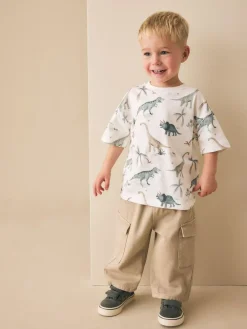 Next Short Sleeve All-Over Print T-Shirt (3 Month-7 Years) (3mths-7yrs)^BOY Tops|Tops