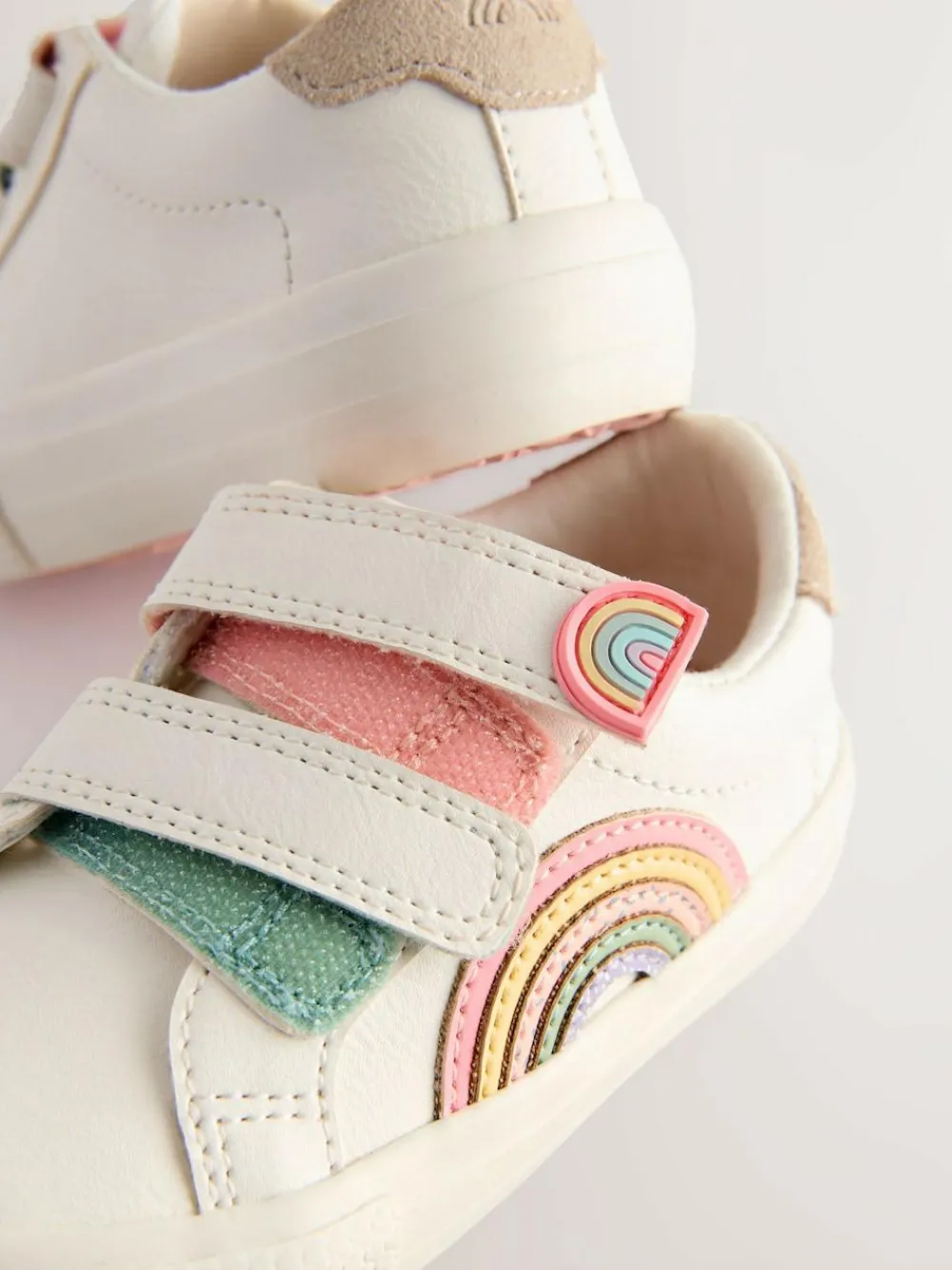 Next Wide Fit (G) Touch Fasten Trainers^ Sneakers|Sneakers