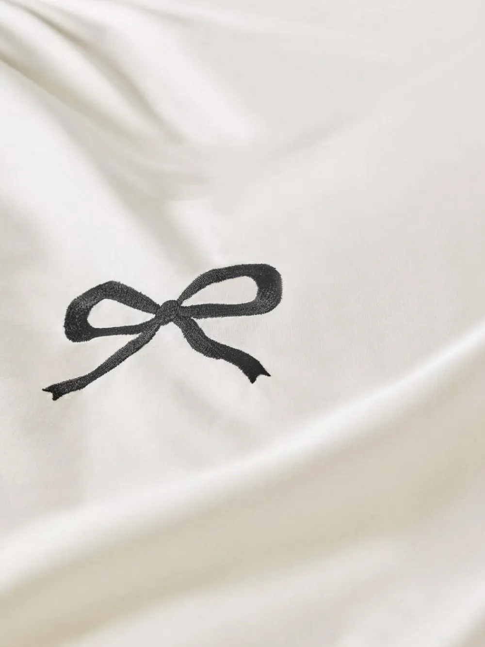 Next Bow Embroidered Duvet Cover and Pillowcase Set^ Bedsets & Duvet Covers