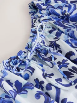 Outlet Next Off the Shoulder Jumpsuit White/Black