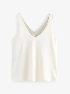 Hot Next Modal Slouch Vests 3 Pack White/Black/Grey Marl