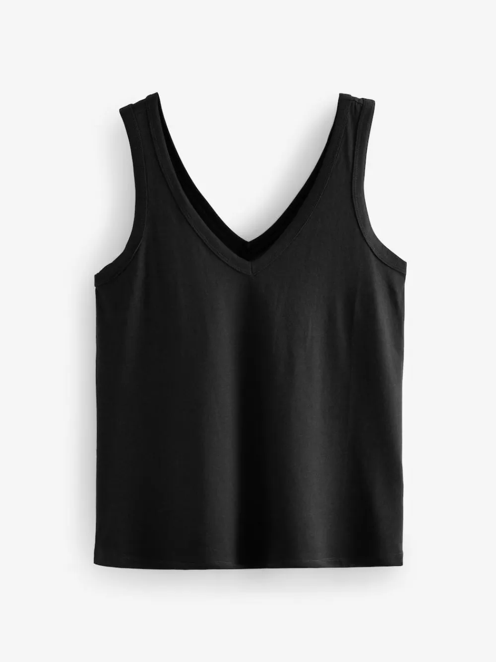 Hot Next Modal Slouch Vests 3 Pack White/Black/Grey Marl