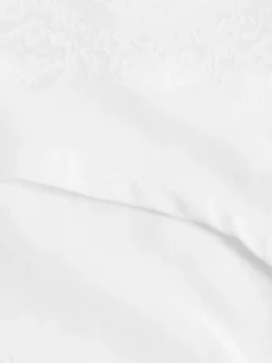 Hot Next White/Black/Grey Short Cotton Lace Knickers 4 Pack