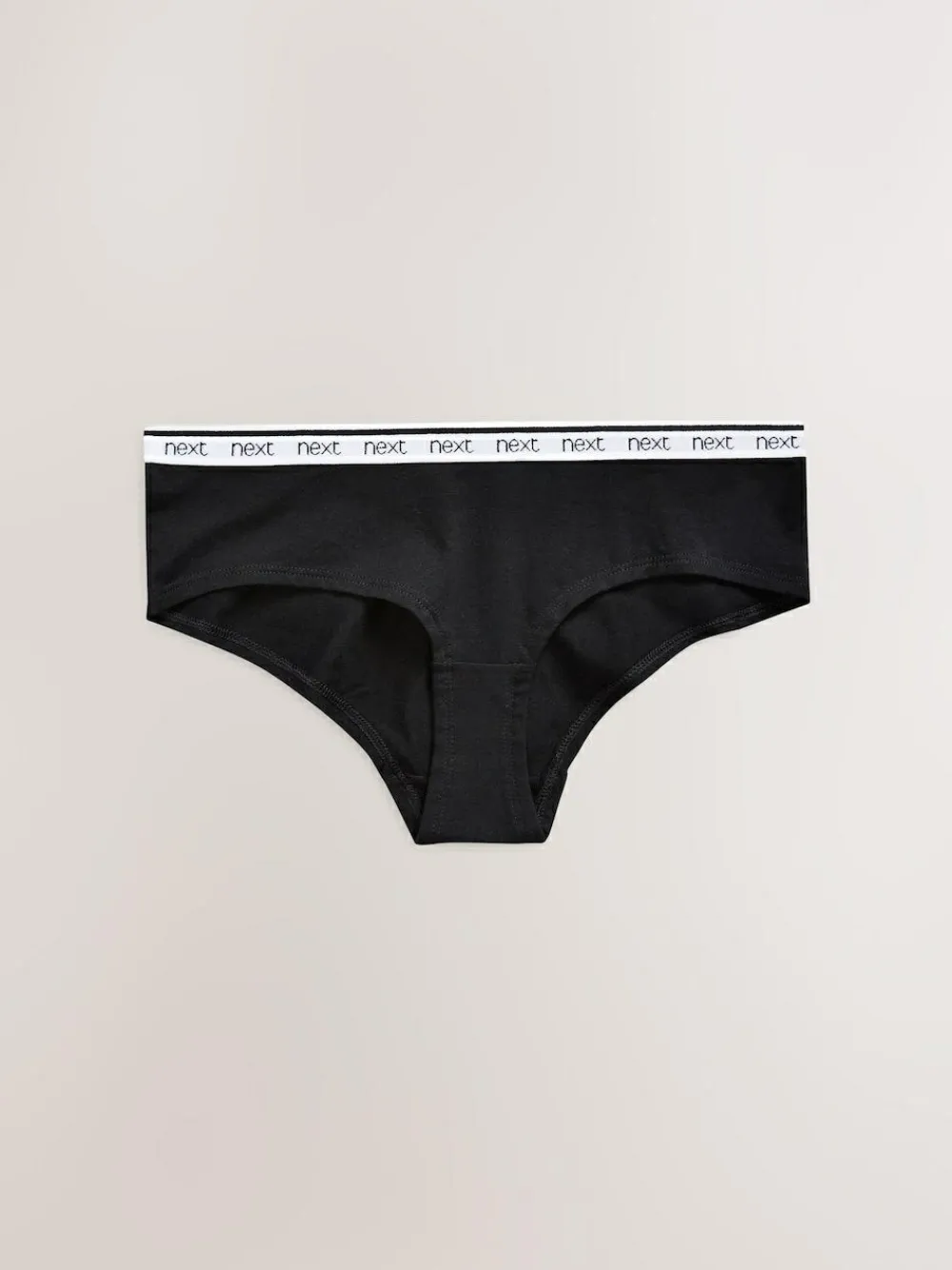 Next Short Cotton Logo Knickers 4 Pack^Women Panties
