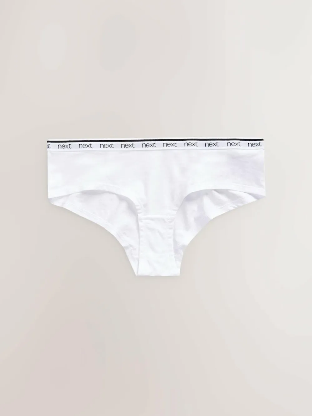 Next Short Cotton Logo Knickers 4 Pack^Women Panties