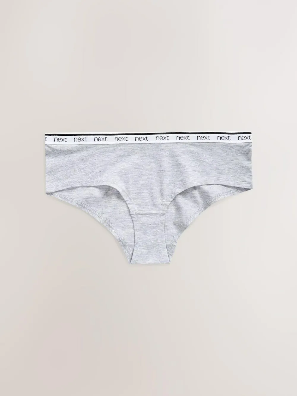 Next Short Cotton Logo Knickers 4 Pack^Women Panties