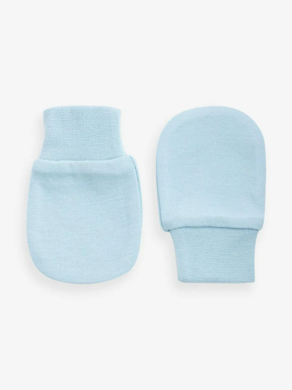 Next White/Blue Baby Scratch Mitts 3 Pack^ Hats & Scratch Mitts|Newborn Accessories
