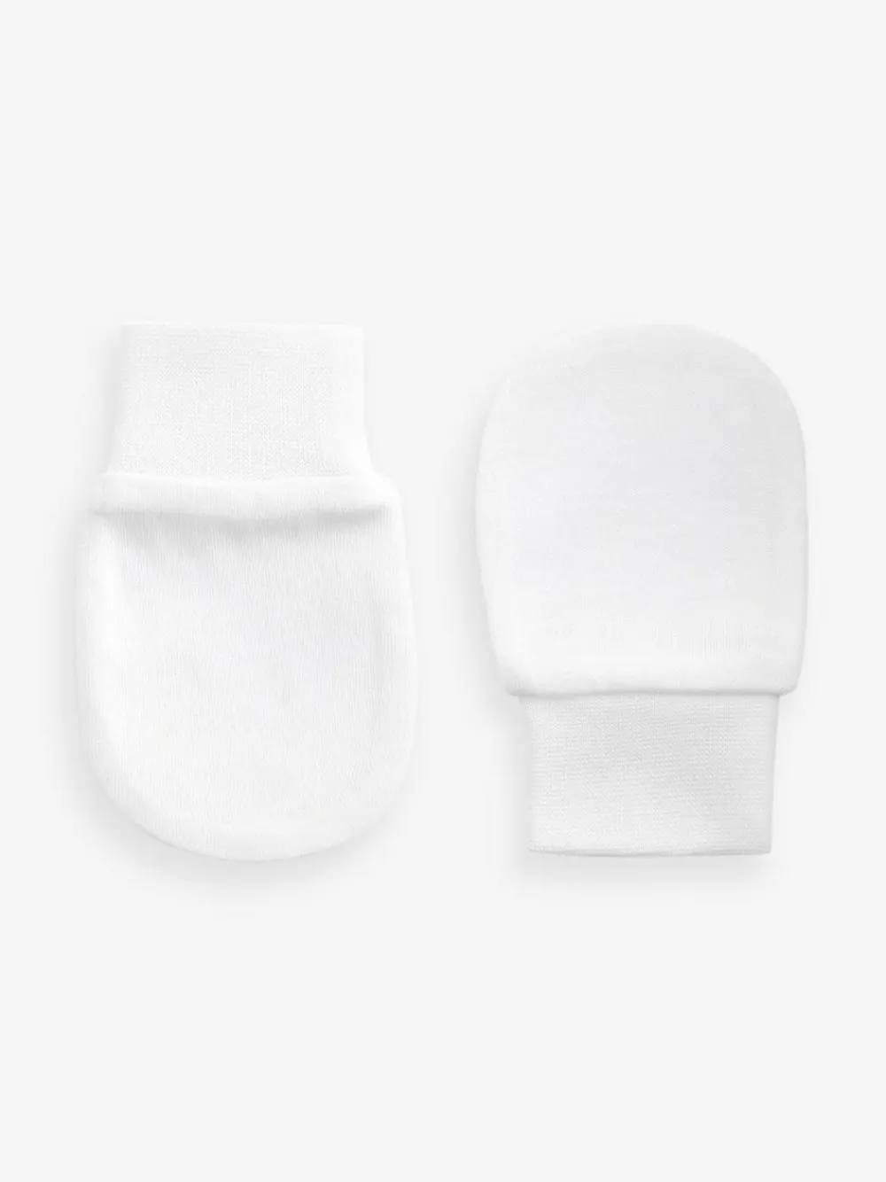Next White/Blue Baby Scratch Mitts 3 Pack^ Hats & Scratch Mitts|Newborn Accessories