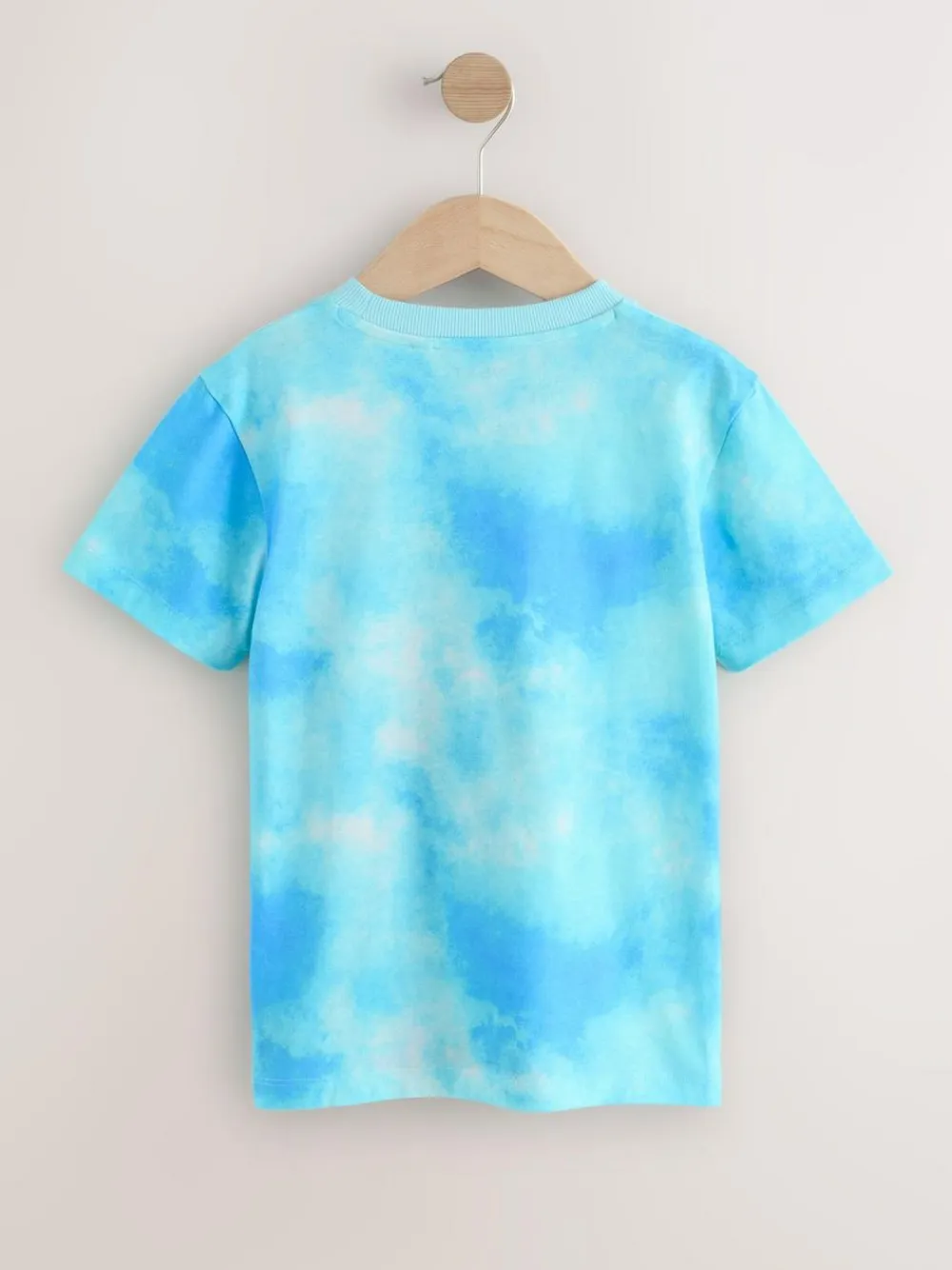 Clearance Next White/Blue Dragon Regular Fit Short Sleeve All-Over Print T-Shirt (3-16yrs)