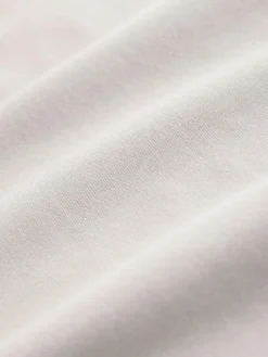 Hot Next Graphic Short Sleeve Jersey Pyjamas Set White/Blue