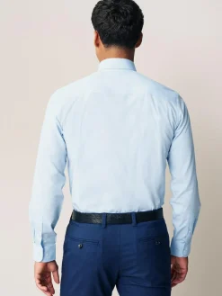 Next Regular Fit Easy Care Long Sleeve Single Cuff Smart Shirts 2 Pack^ Shirts