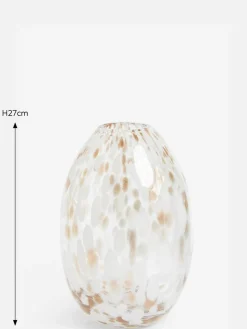 Next Medium Confetti Glass Flower Vase^ Vases