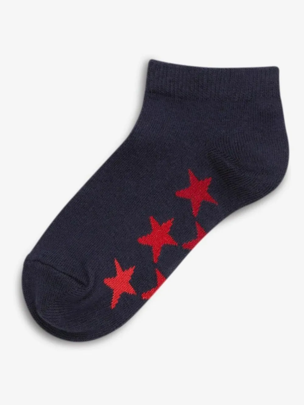 Sale Next White/Grey Cotton Rich Trainer Socks 7 Pack