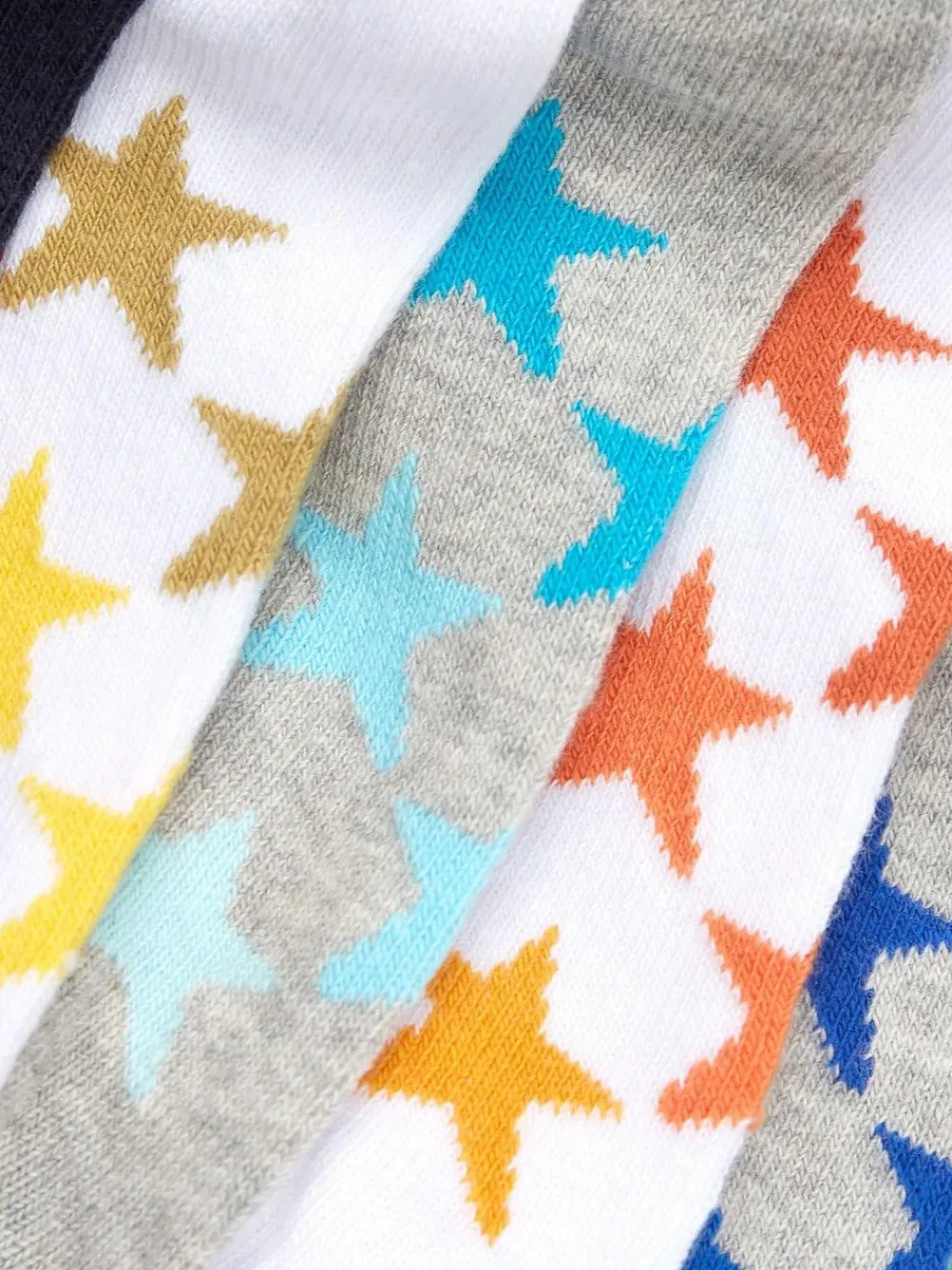 Sale Next White/Grey Cotton Rich Trainer Socks 7 Pack