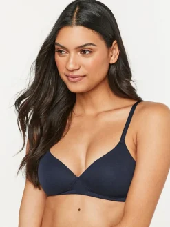 Next Pad Non Wire Cotton Blend Ultimate Comfort Bras 3 Pack^Women Bras