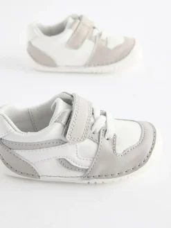 Clearance Next White/Neutral Standard Fit (F) Crawler Shoes