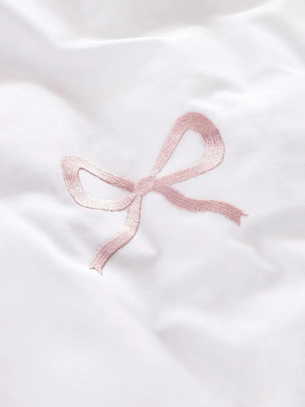 Next Bow Embroidered Duvet Cover and Pillowcase Set^ Bedsets & Duvet Covers