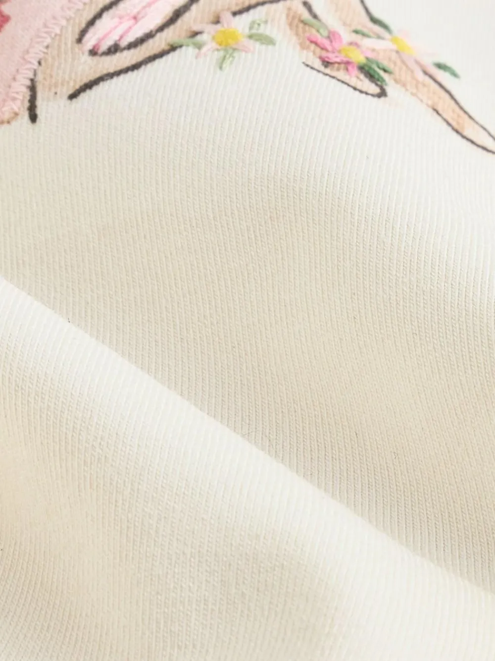 Next White/Pink/Bunny/Floral Baby Long Sleeve Top and Leggings Set (0mths-2yrs)