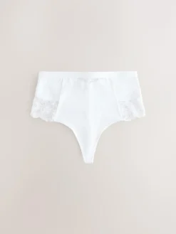 Next Tummy Control Light Shaping High Waist Thongs 2 Pack^Women Shapewear