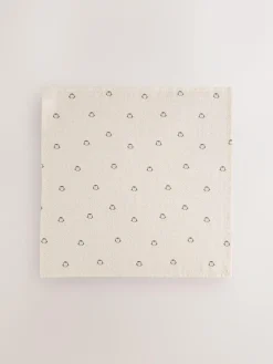 New Next Winter Icons Baby Muslin Cloths 4 Pack