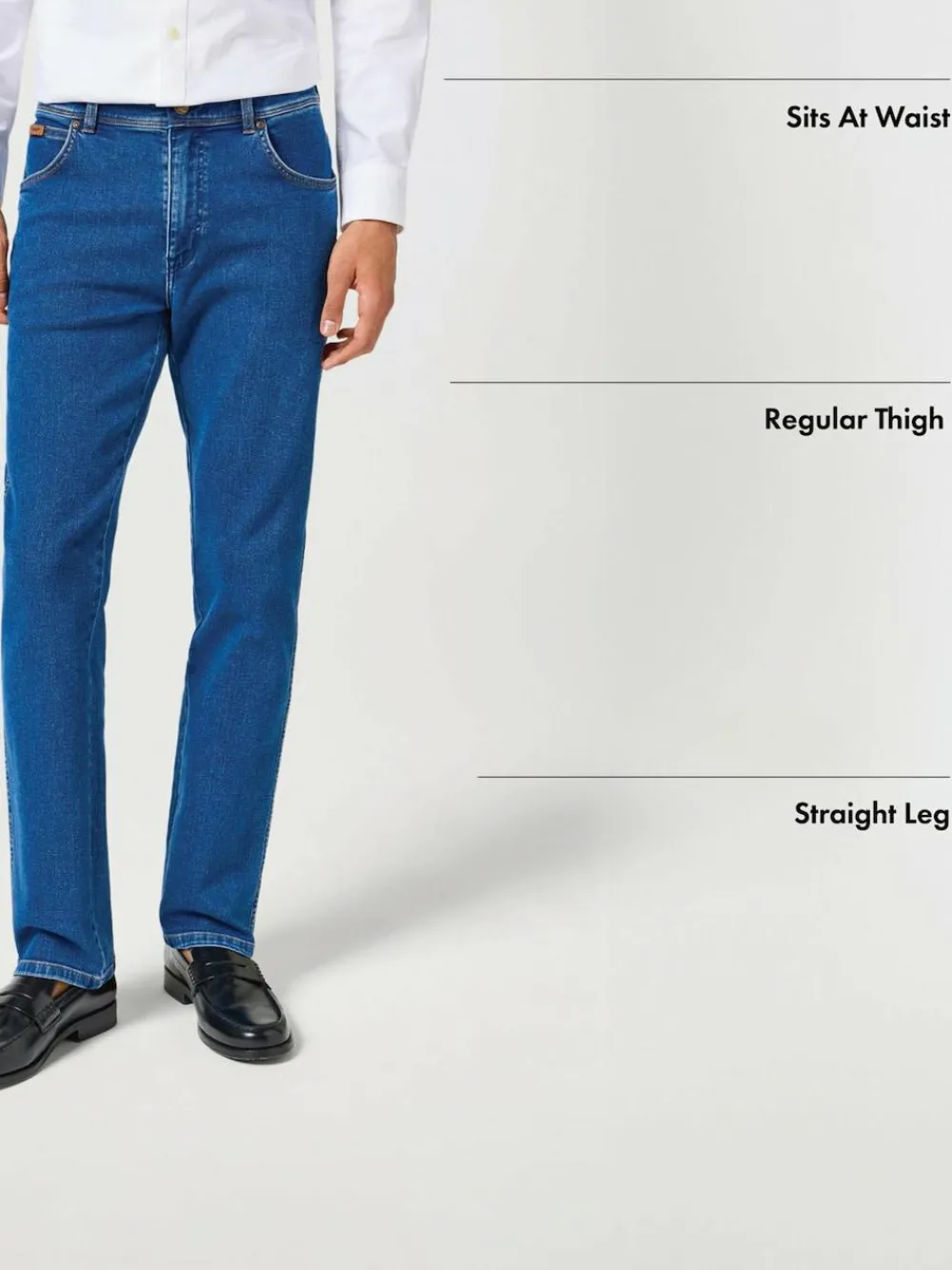 Wrangler Blue Black Straight Fit Texas Authentic Jeans^ Jeans|Jeans