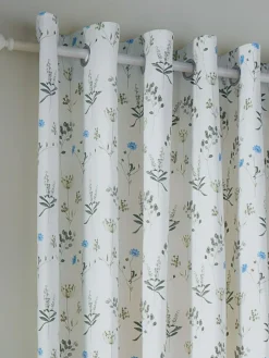 Clearance Wylder White Meadow Eyelet Eyelet Curtains