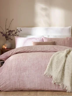 Sale Yard Harris Brushed Cotton Duvet Cover Set Blush Pink