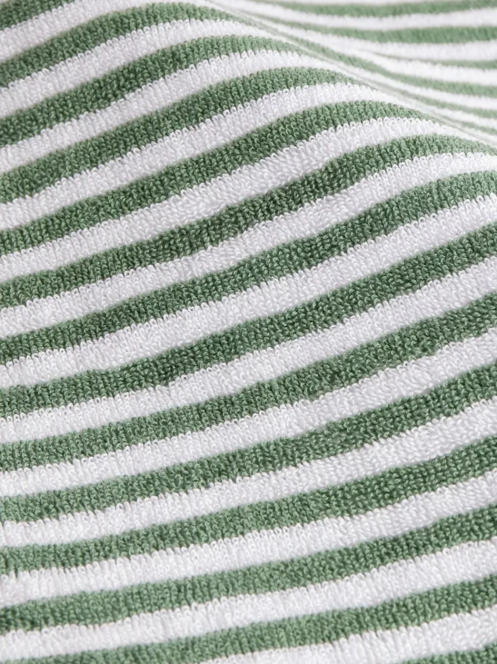 Best Yard Hebden Striped Towel Green